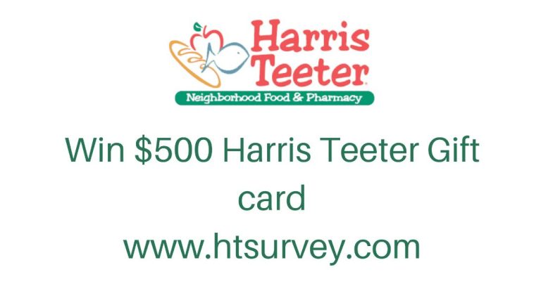 HTsurvey ❤️ Take Harris Teeter Survey & Win $500 Gift Card