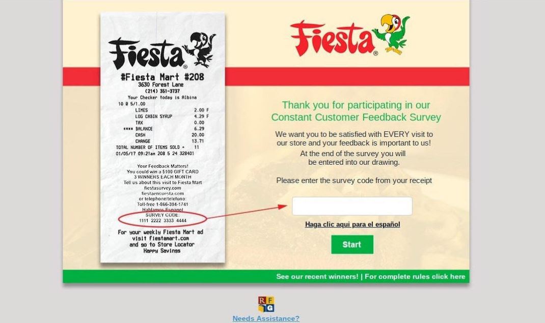 www.Fiestasurvey.com