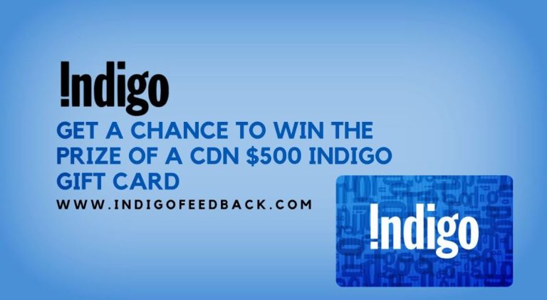 IndigoFeedback ❤️ Official Indigo Feedback Survey ― Win $500