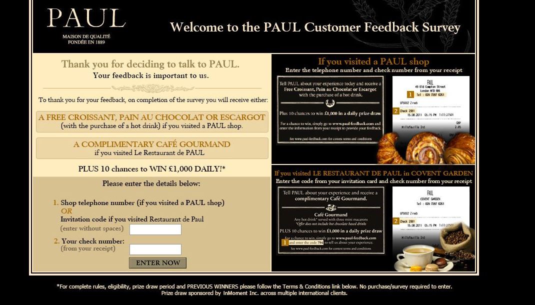 www.PAUL-Feedback.co.uk