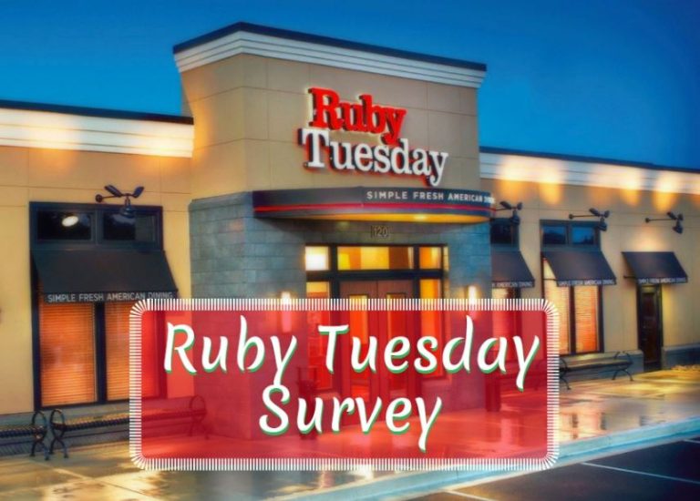 Tell Ruby Tuesday Survey At www.Tellrubytuesday.com