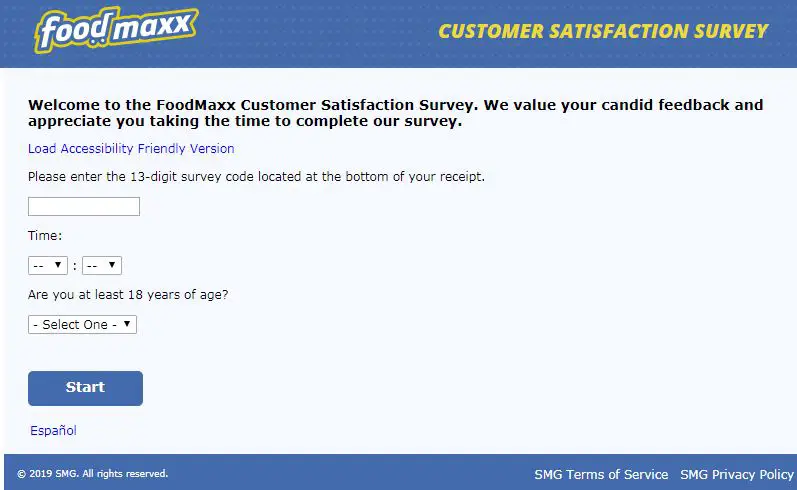 www.Foodmaxx.com/survey