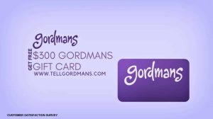 Gordmans Survey