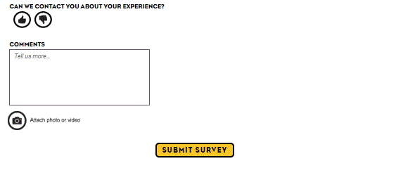 Which Wich Opinion Survey