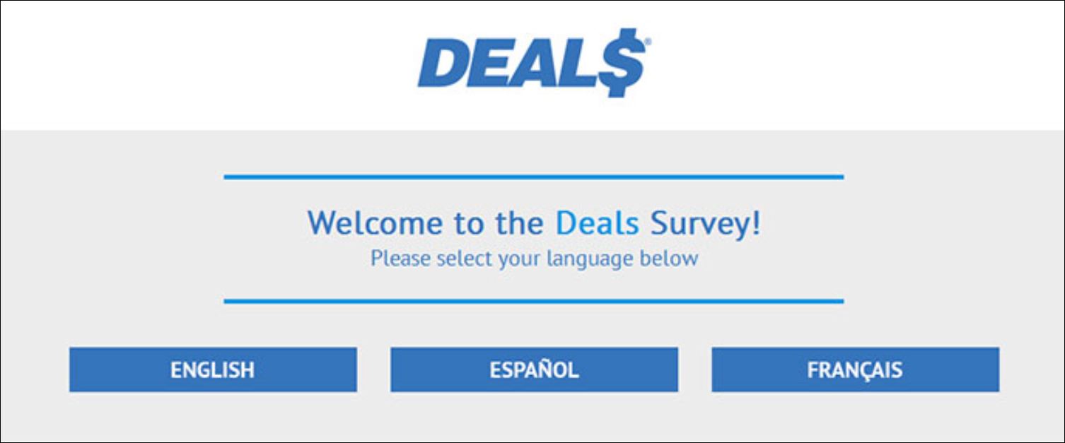 How to take a part in www.Dealsfeedback.com Survey? 