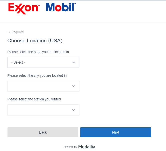 ExxonMobil Customer Opinion Survey