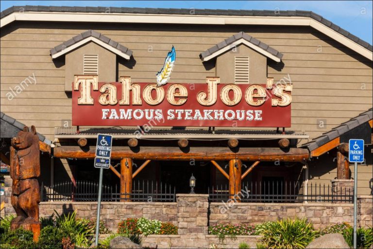 Tahoe Joe’s Guest Satisfaction Survey – www.Tahoejoecares.com