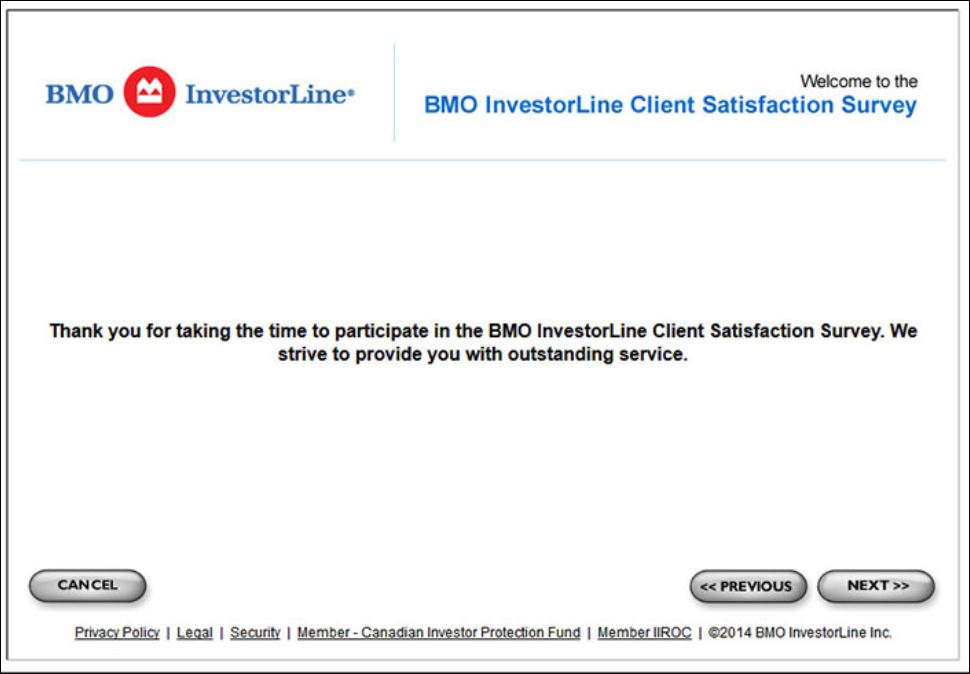 How to take a part in www.Bmoinvestorlinelistens.com Survey?