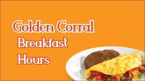 Golden Corral breakfast menu