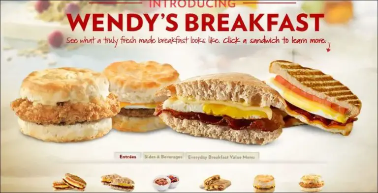 Wendy’s Breakfast Hours & Menu Prices 2024