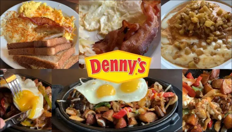 Denny’s Breakfast Menu