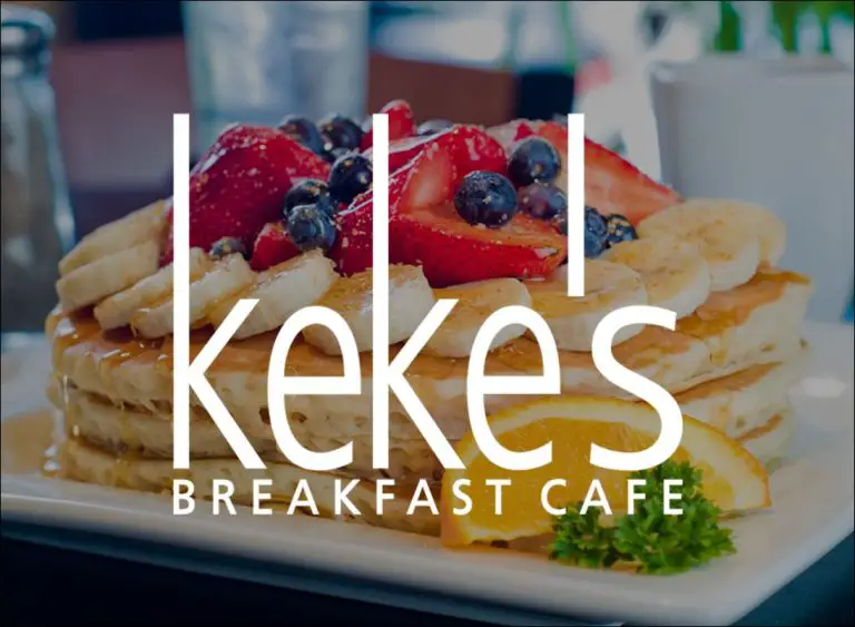 Keke’s Breakfast Hours & Menu Prices 2024