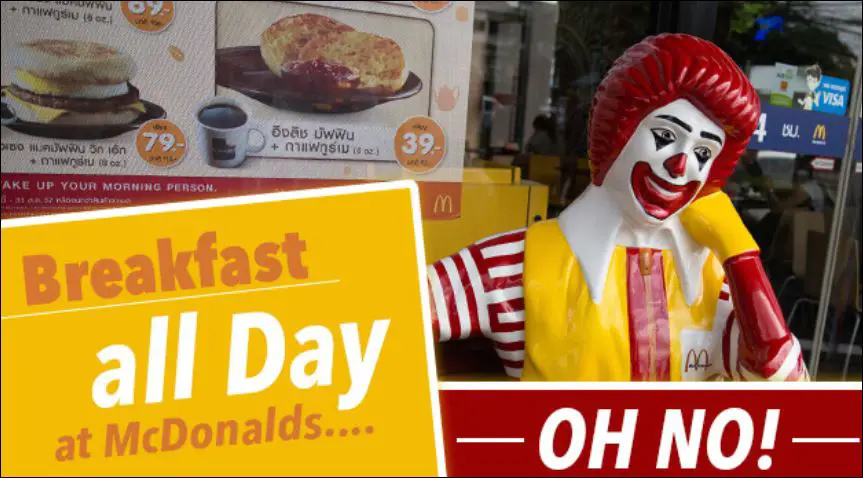 McDonald’s Canada Breakfast Hours
