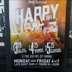Bar Louie Happy Hour Times & Menu 2023