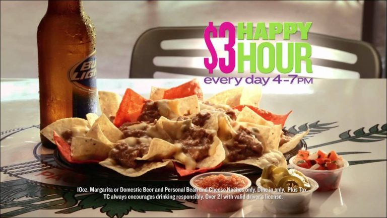 Taco Cabana Happy Hour Times & Menu 2024