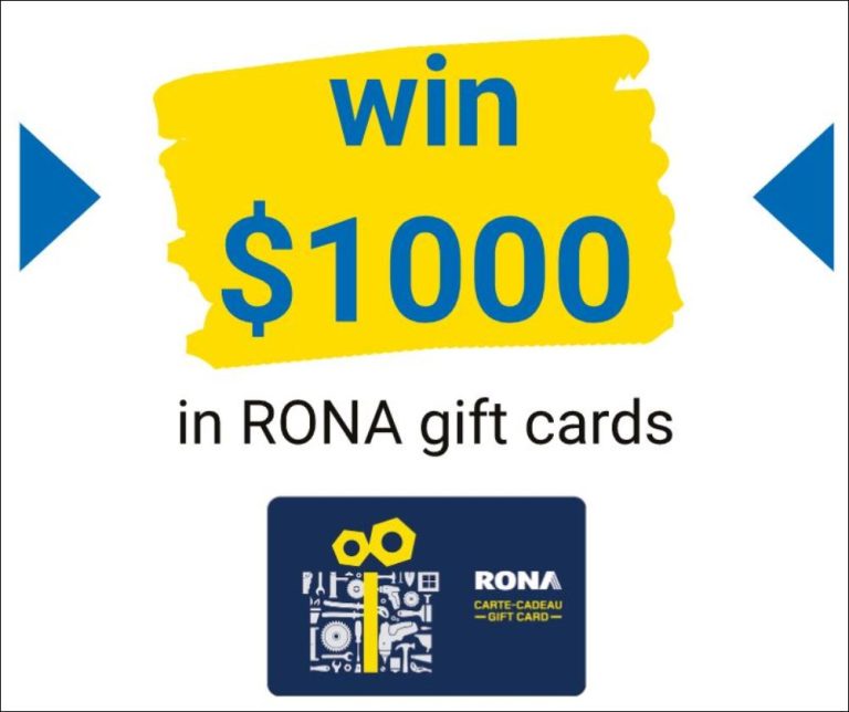www.opinion.rona.ca – $1,000 RONA Customers Survey 2024