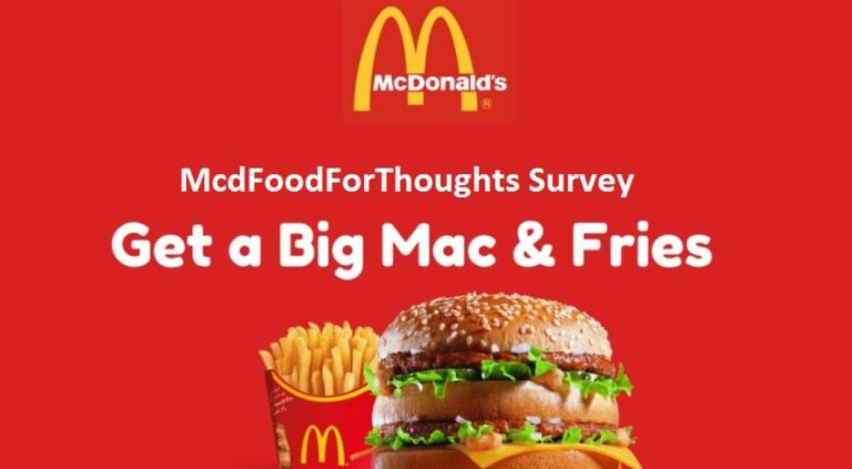 McDFoodForThoughts ❤️ McDonalds Food For Thoughts Survey 2024
