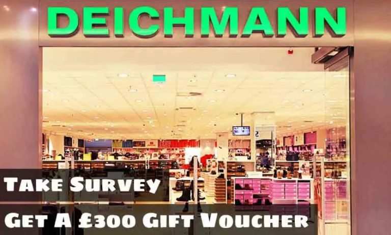 Deichmann Feedback Survey @ www.Feetback.co.uk for a Chance to Win £300