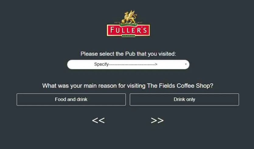 Fullers Feedback UK Survey