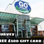 Goletusknow.com ❤️ Take Go Outdoors UK Survey & Win £500