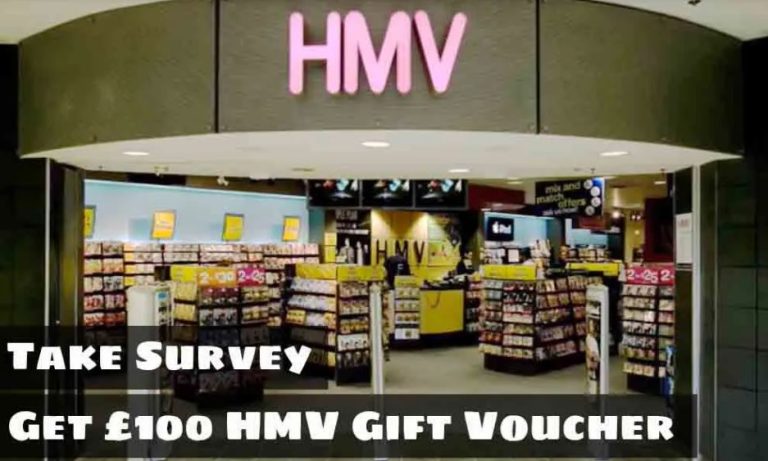 HMV-Hear My Voice UK Survey ❤️ Win a gift voucher of £100