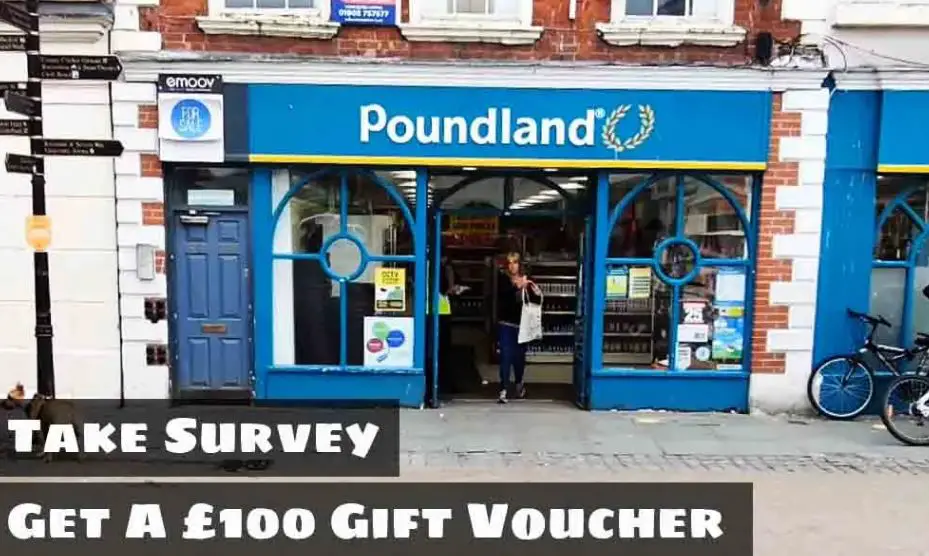 Poundland Tell Us Survey