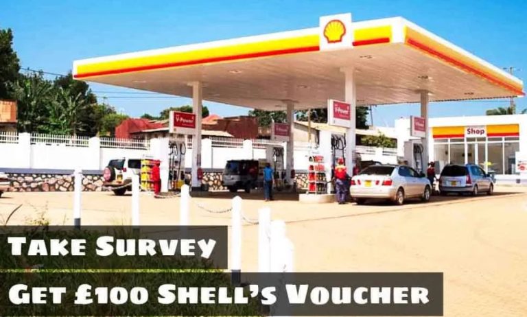 Take Shell Survey At Tellshell.Shell.com To Win £100!