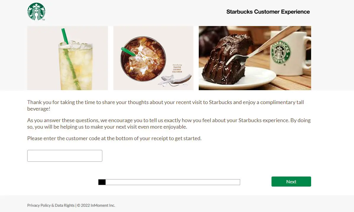 Starbucks Receipt Survey