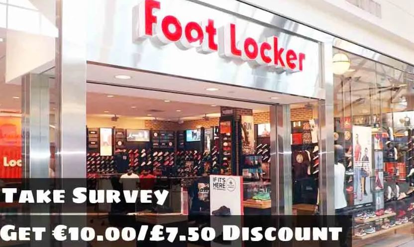 foot locker survey uk