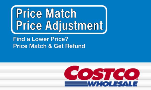 Costco Price Adjsutment and Match Policy