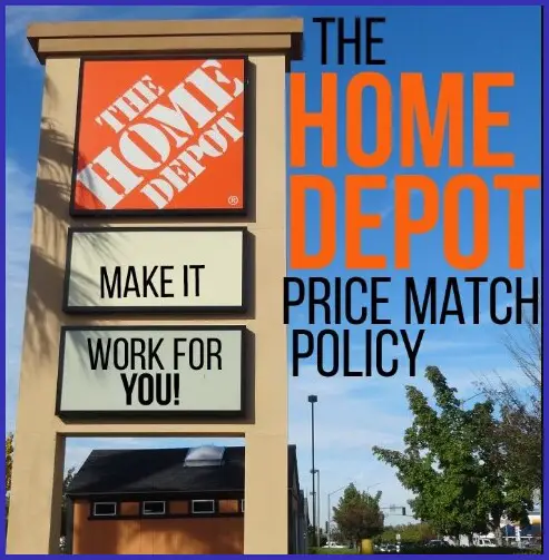 Home Depot Price Match Policy
