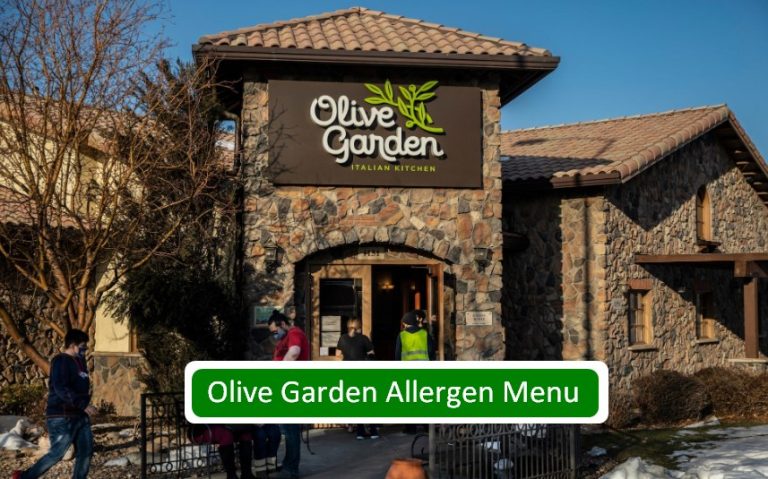 Olive Garden Allergen Menu 2024 Updated