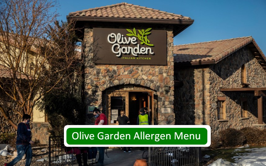 Olive Garden Allergen Menu