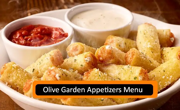 Olive Garden Appetizers Menu