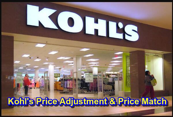 Kohls Price Adjustment