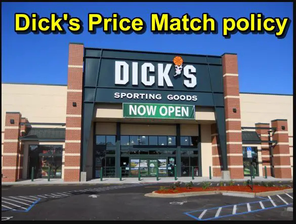 Dick's Price Match policy