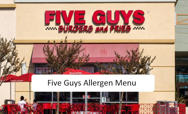Five Guys Allergen Menu – Check Out The Latest Menu 2024