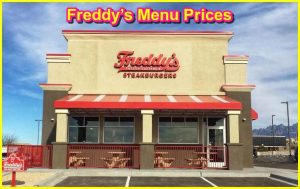 Freddy's Menu Prices