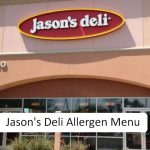 Jason's Deli Allergen Menu