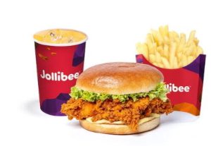 Jollibee Chicken Sandwich Meal