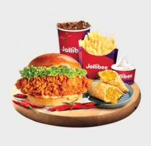 Jollibee Chicken Sandwich Solo Meal Deal
