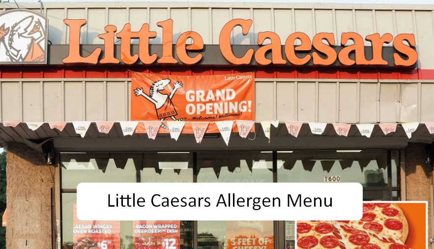 Little Caesars Allergen Menu