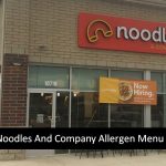 Noodles And Company Allergen Menu – Updated 2022