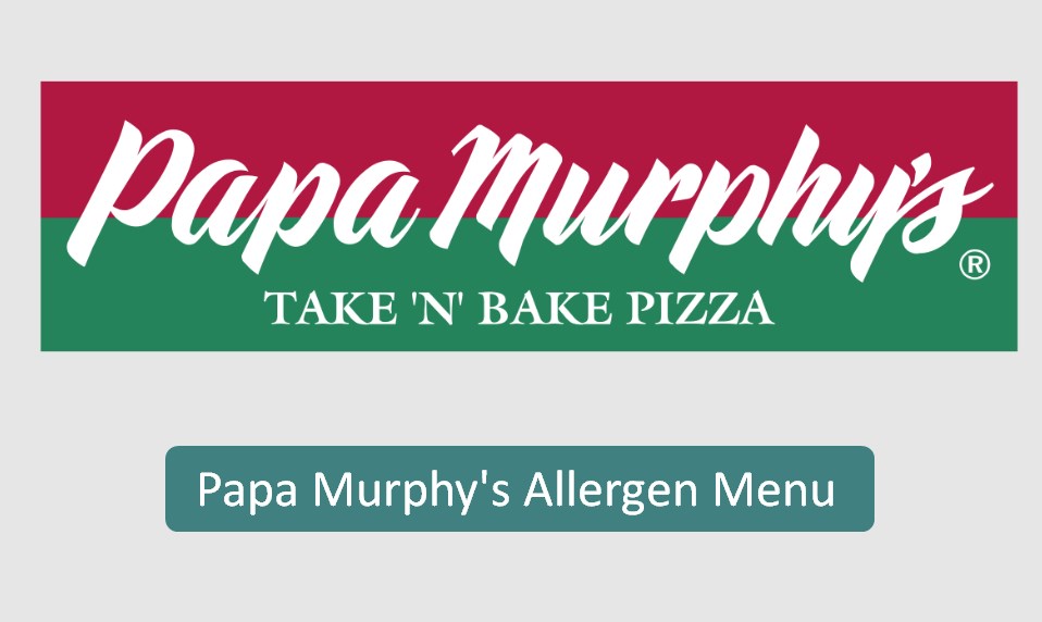 Papa Murphy's Allergen Menu