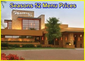 Seasons 52 Menu Prices