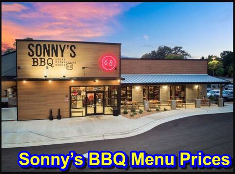 Sonny's BBQ Menu Prices