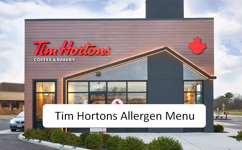 Tim Hortons Allergen Menu