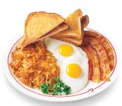 2 Eggs & Meat Breakfast