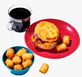 BACON, EGG & CHEESE BISCUIT COMBO