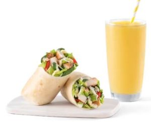 SMOOTHIE AND A WRAP